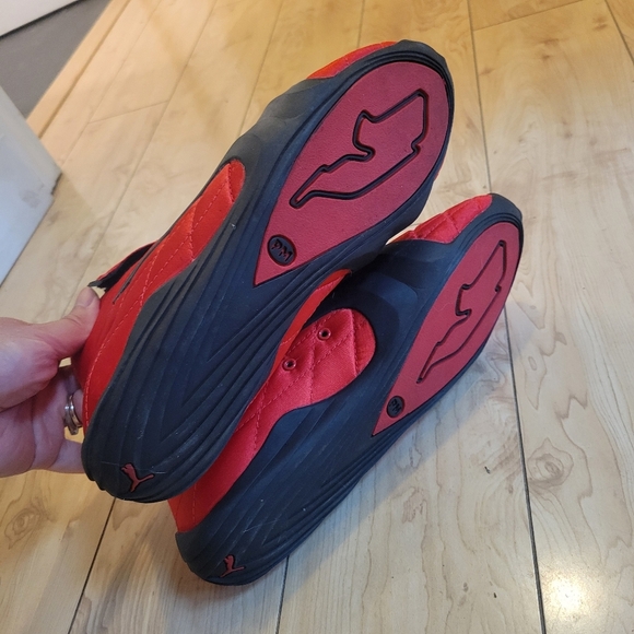 Puma vintage quilted speedcat hightop velcro moto racing boxing sneakers shoes 6 - Picture 12 of 13